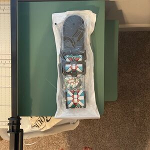 Geometric Patterned Guitar Strap